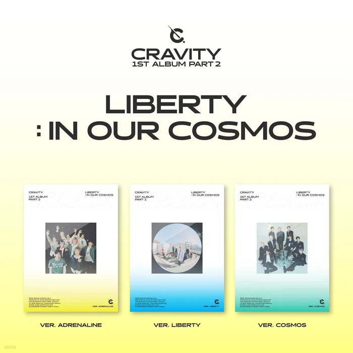 CRAVITY – 1ST ALBUM Part.2 LIBERTY : IN OUR COSMOS (Random Ver.)