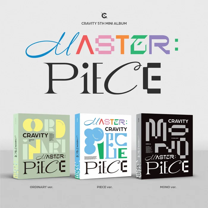 CRAVITY – 5th Mini Album MASTER:PIECE (Random Ver.)
