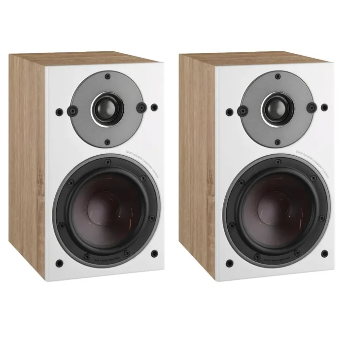 Dali: Oberon 1 Passive Bookshelf Speakers – Light Oak (Pair)