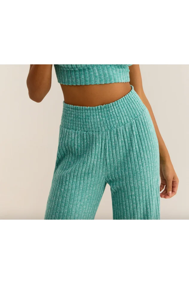DAWN SMOCKED RIB PANT