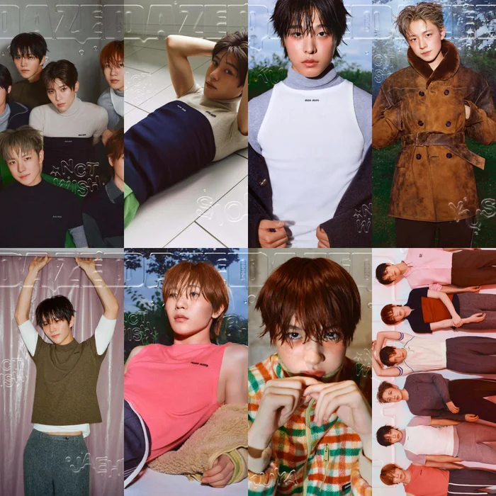 DAZED & CONFUSED KOREA MAGAZINE 2025.08 (COVER : NCT WISH)