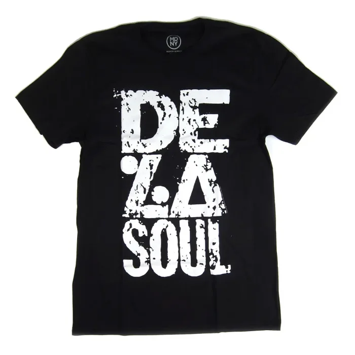 De La Soul: Stacked Shirt – Black