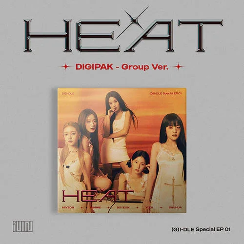 [Deals] i-dle – HEAT SPECIAL ALBUM (DIGIPAK – GROUP VER.)