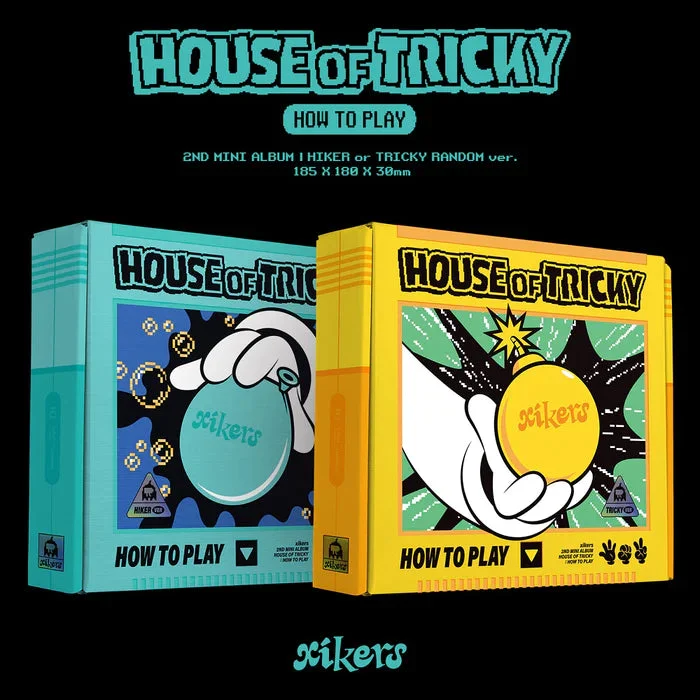 [Deals] XIKERS – 2nd Mini Album HOUSE OF TRICKY : HOW TO PLAY (Random Ver.)
