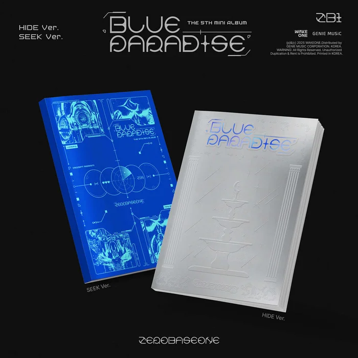 [Deals] ZEROBASEONE – 5th Mini Album BLUE PARADISE (Random Ver.)