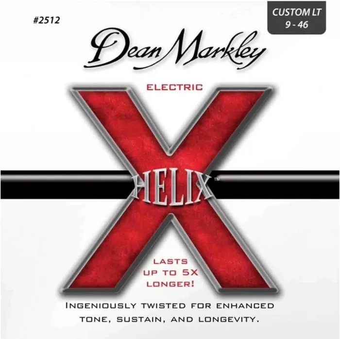 Dean Markley 2512 Helix HD Custom Light Electric Guitar Strings (9-46)
