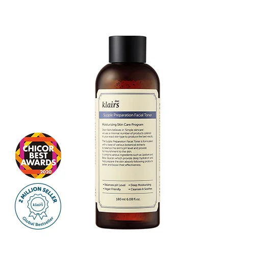 Dear, Klairs Supple Preparation Facial Toner 180ml