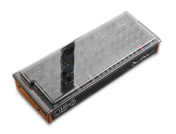 Decksaver DS-PC-OB6DESKTOP Protection Cover for Dave Smith Instruments OB-6 Desktop