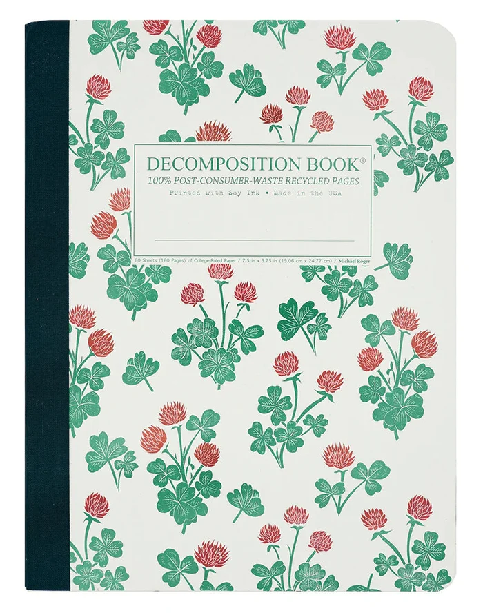 Decomposition Book- Crimson Clover