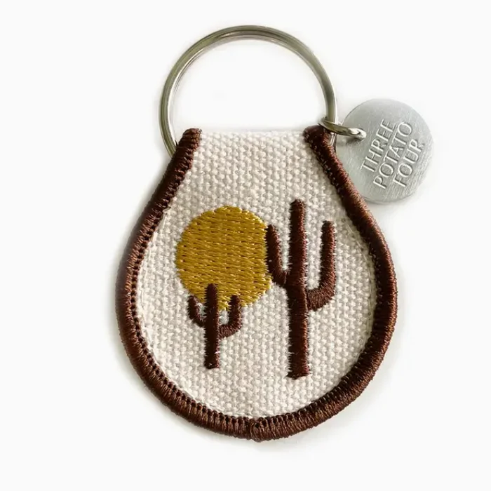 Desert Vibes Patch Keychain