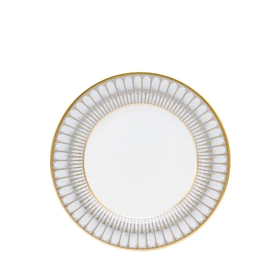 Deshoulieres Arcades Grey/Gold Salad Plate