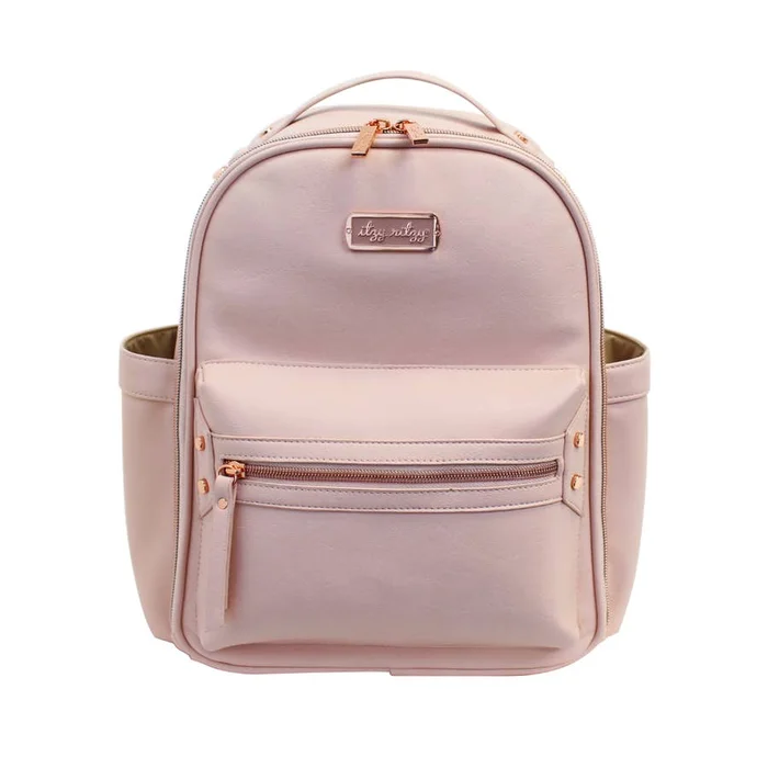 Diaper Bag Mini Backpack – Blush