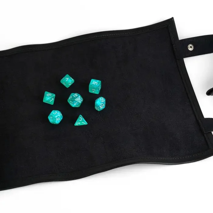 Dice Mat & Carrying Case – Black