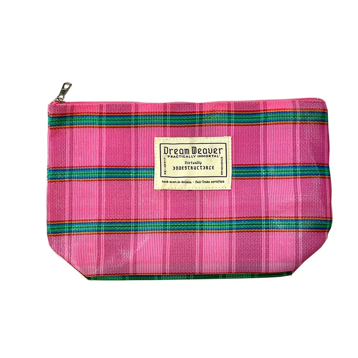 Ditty Personal Incidentals Bag- Watermelon Patch Plaid