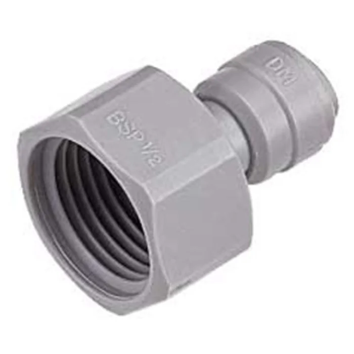 DMfit Female BSPP Connector Cone Type – 5/16″ Push-in x 1/2″ BSP(P)