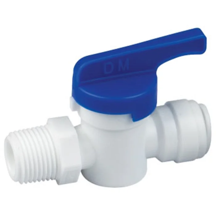 DMfit Hand Valve Male Connector – 1/2″ Push-in x 1/2″ NPTF