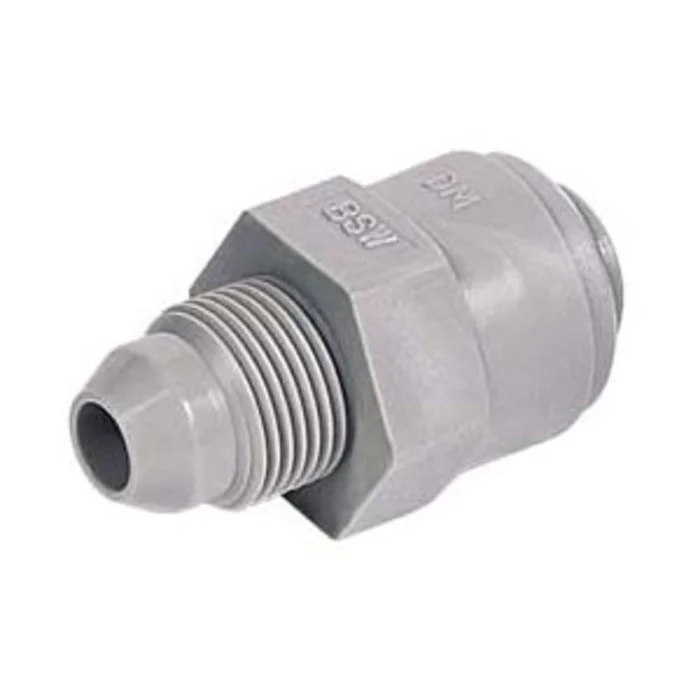 DMfit Straight BSW Male – 3/8″ Push-in x 9/16″ BSW