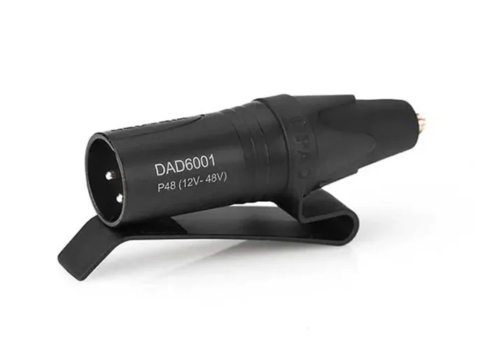DPA Microphones DAD6001-BC Adapter for Microdot To 3-Pin XLR With Belt Clip