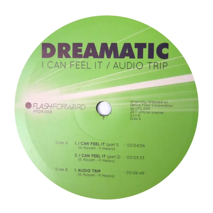 Dreamatic: I Can Feel It / Audio Trip Vinyl 12″