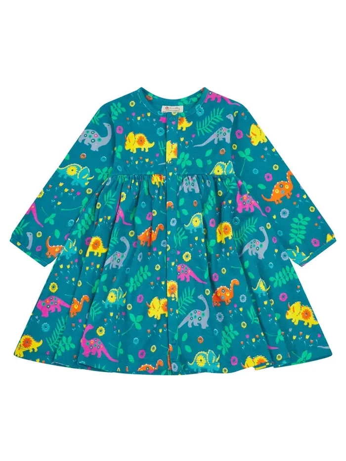 Dress (Buttons) – Dinosaur