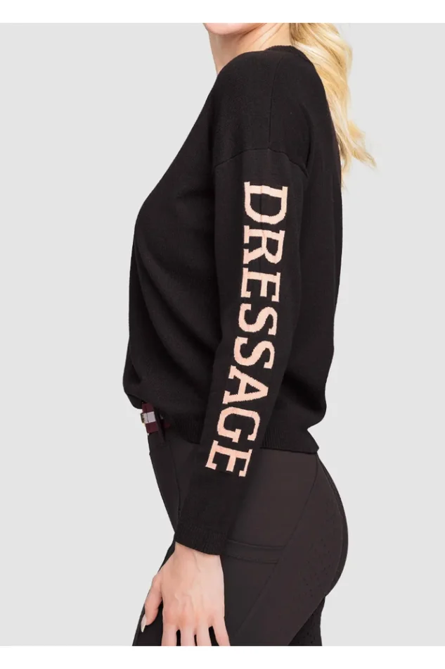 DRESSAGE CREWNECK SWEATER