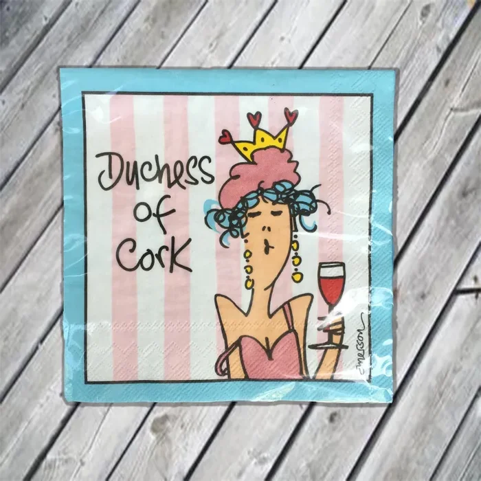 Duchess of Cork…Cocktail Napkin