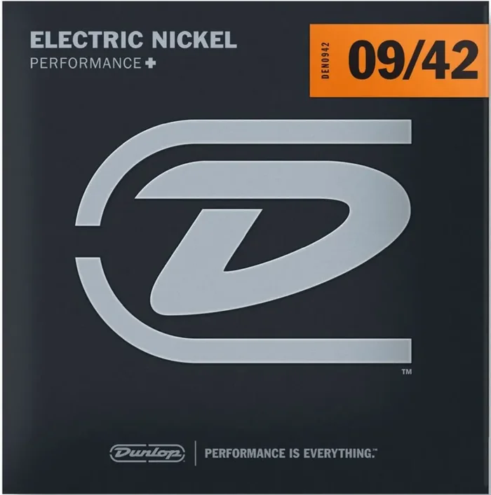 Dunlop DEN0942 Nickel Wound Electric Guitar Strings Light 9-42