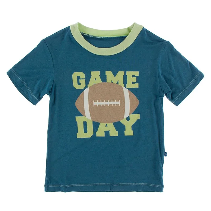 Easy Fit Crew Neck Graphic Tee – Deep Sea Game Day