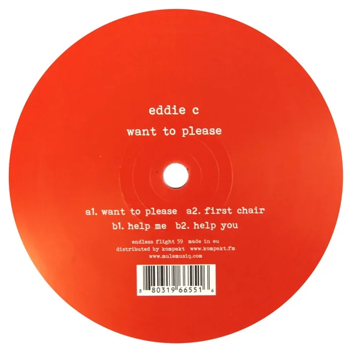 Eddie C: Want To Vinyl 12″