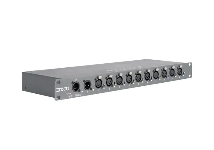 Elation DMX10-53 Rackmount 10-Port DMX Splitter – 5 and 3 Pin - Image 2