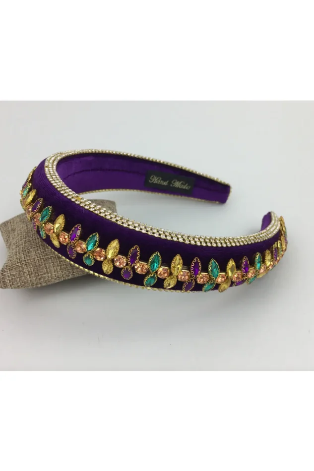ELEGANT MARDI GRAS HEADBAND