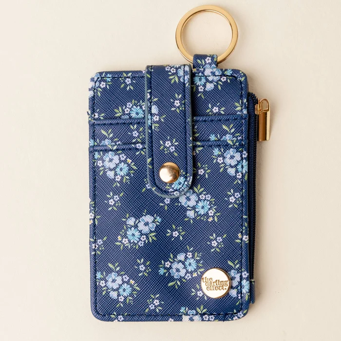 Endless Daydream Navy Keychain Wallet
