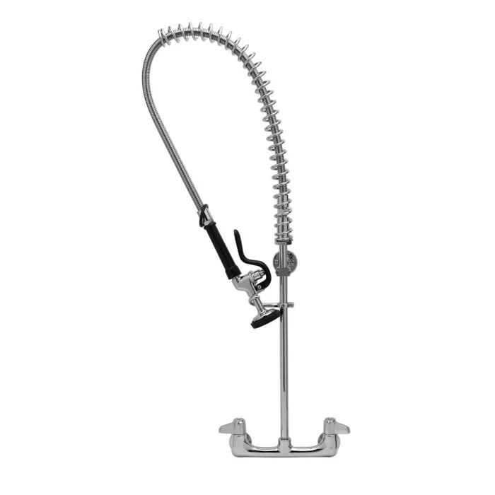 equip by T&S Brass 5PR-8W00 Wall Mounted Pre-Rinse Unit 8″ Centers