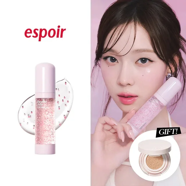 Espoir Dewlike Jello Glowrizer hydrating base (+mini cushion)