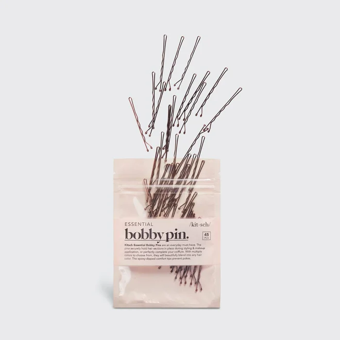 Essential Bobby Pins 45pc – Brown