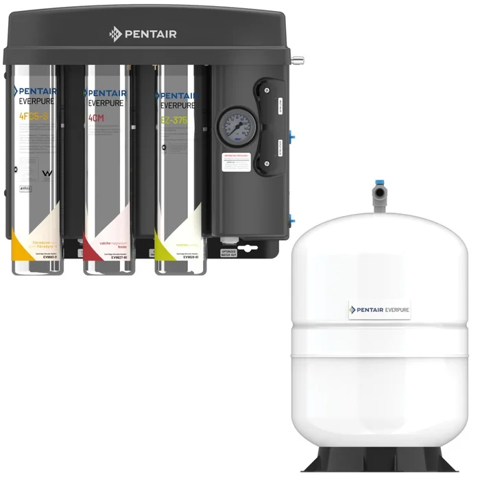 Everpure EV9975-64 EZ-RO System – 375 GPD w/5 Gal Hydropneumatic Tank
