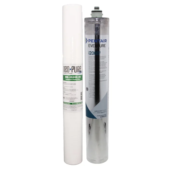 Everpure i2000 + Neo-Pure 20″ EC210 Sediment Filters
