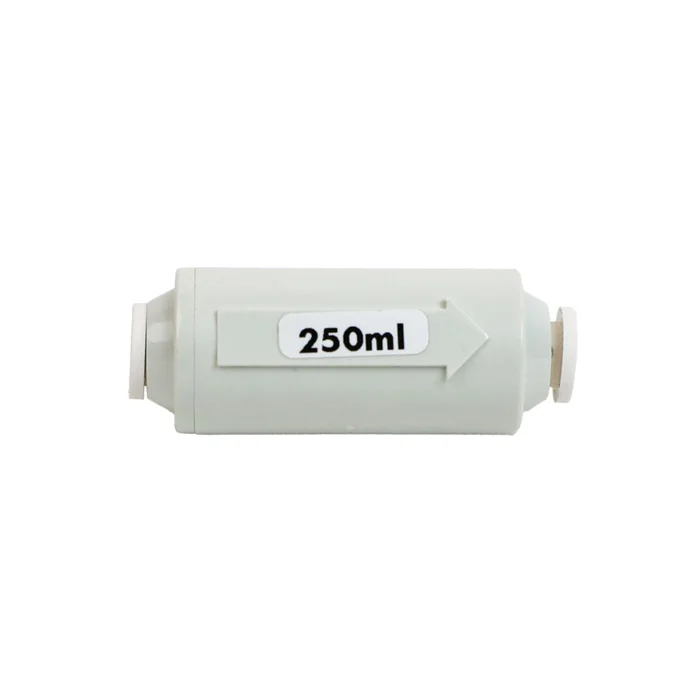 External Flow Control – 250ml/min for 25 gpd