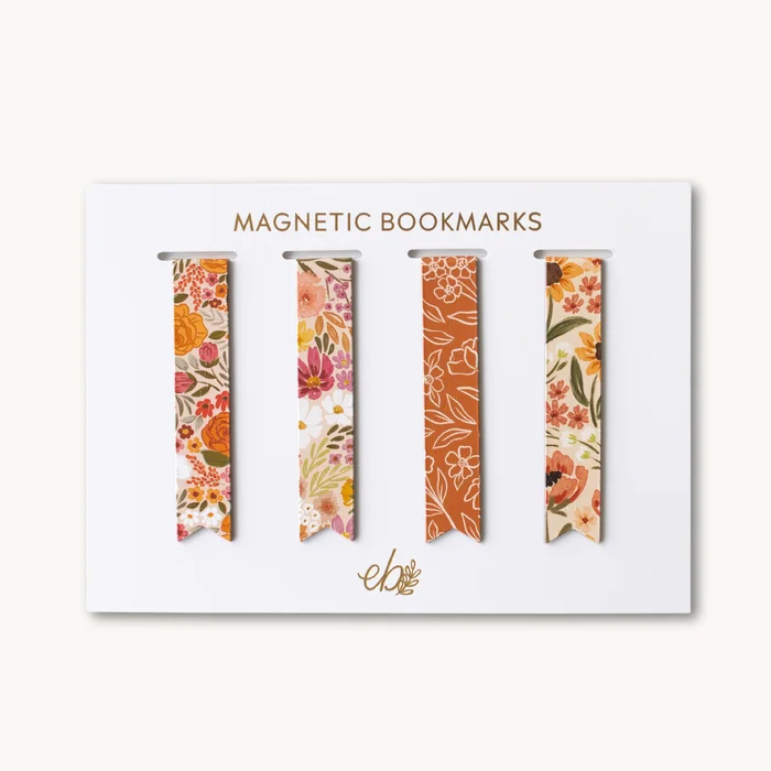 Fall Tones Magnetic Bookmarks