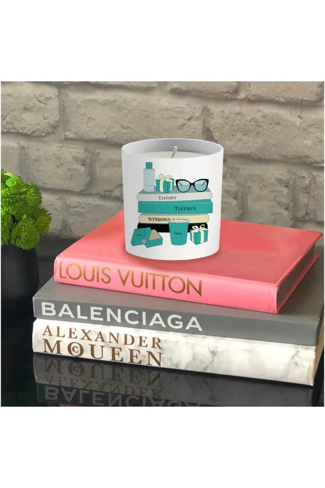 Fashion Books: Tiffany Fine Bone China Pot Candle