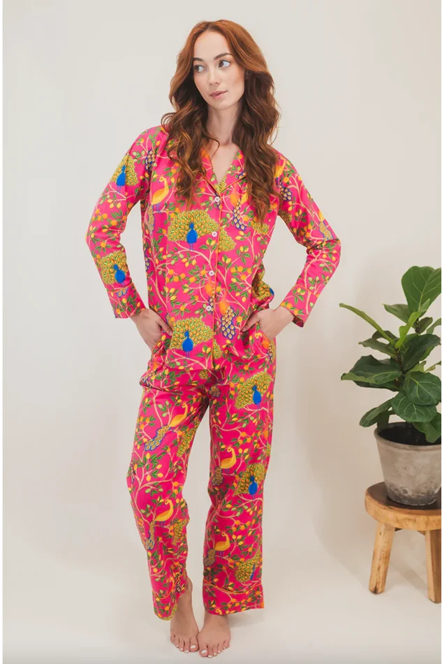 FEARLESS PEACOCK LONG SLEEVE SET