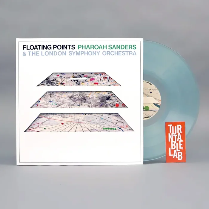 Floating Points & Pharoah Sanders: Promises (Blue Colored Vinyl) Vinyl LP – Turntable Lab Exclusive
