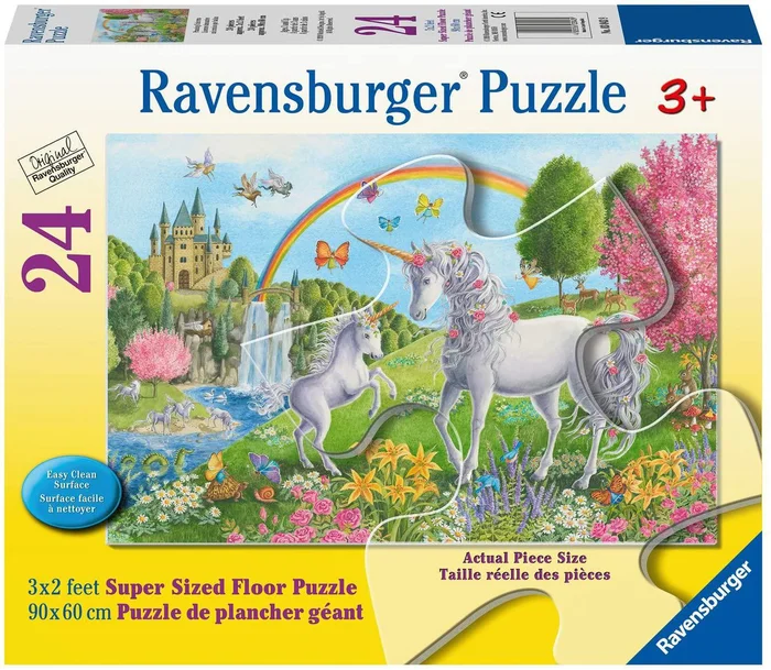 Floor Puzzle – Prancing Unicorns (24pc)