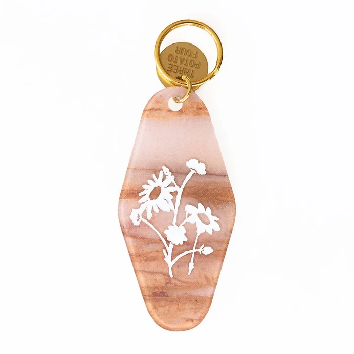 Floral Press Key Tag – Meadow