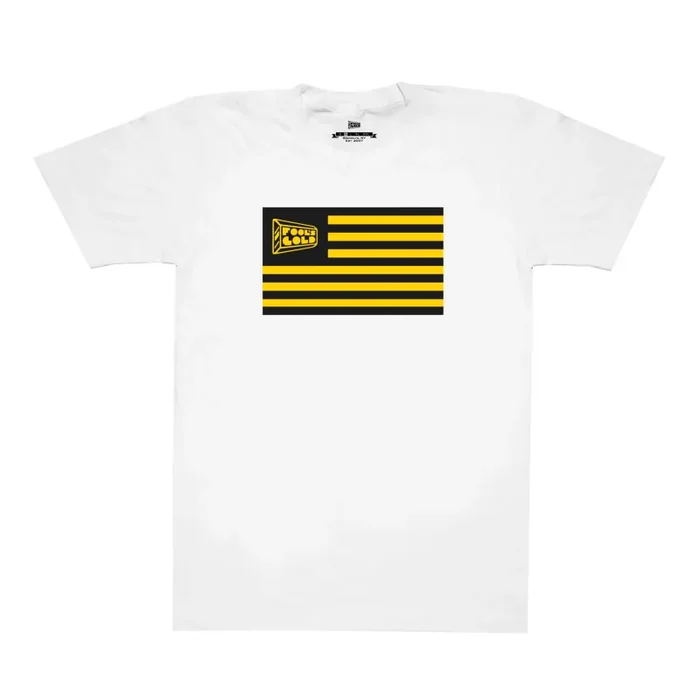 Fool’s Gold: Flag Shirt – White