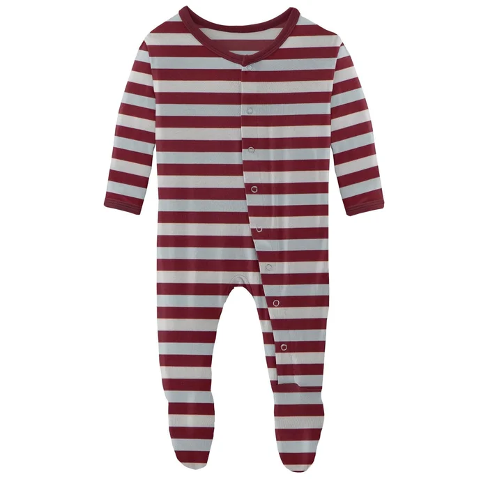 Footie (Snaps/Zippers) – Playground Stripe