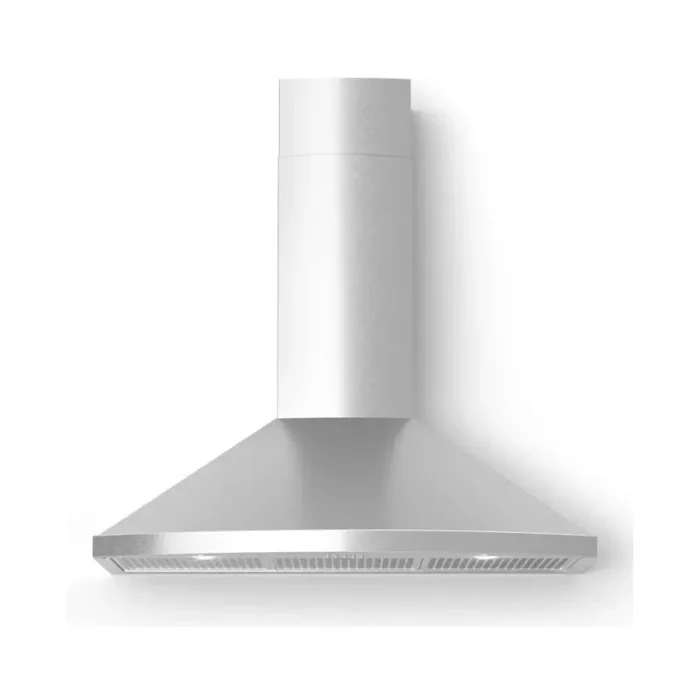 Forte TEGA36 Tega Wall Mount Range Hood with 4 Speeds/600 CFM Blower, Electronic Push Button Controls