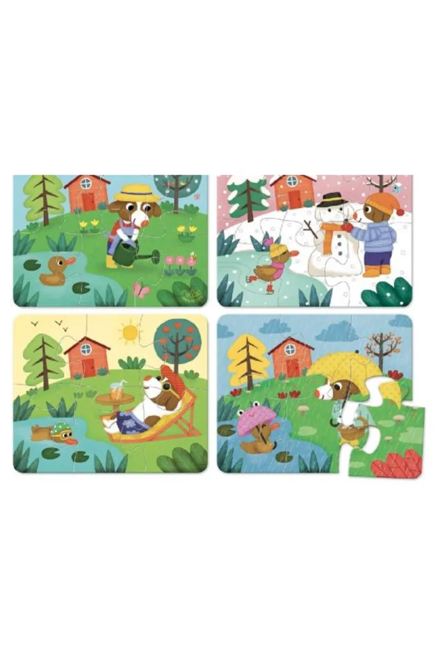 FOUR SEASONS WOODEN PUZZLE