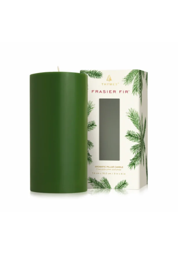 Frasier Fir Pillar Candle 3X6