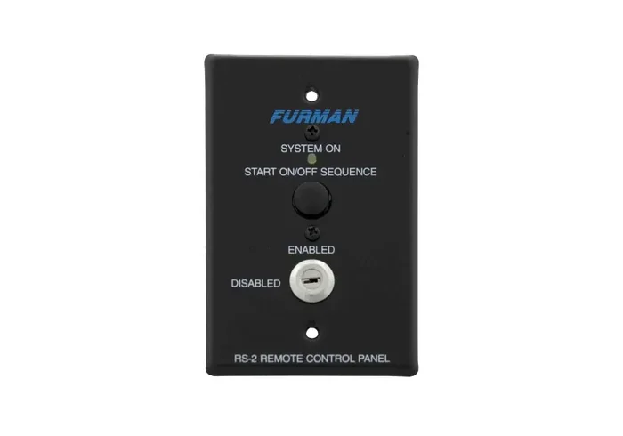 Furman RS-2 Key Switched Remote System Control Panel